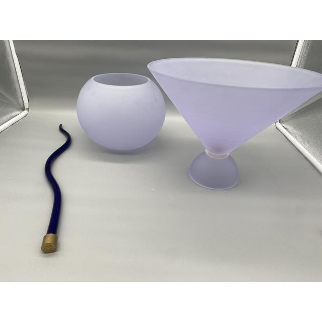 1990s Murano Glass Morimono Vase by Andrea Anastasio for Memphis Milano, 1990s For Sale - Image 5 of 16