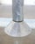 Ron Rezek 1980s Ron Rezek Galvanized Steel Table Lamp With Brass Accents For Sale - Image 4 of 7