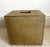 Hollywood Regency Faux Shagreen Gold Tissue Box Cover For Sale - Image 3 of 7