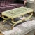 Light Yellow Neoclassical Coffee Table With Hand-Painted Decoration, Mid-20th Century For Sale - Image 8 of 8