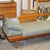 Vintage Scandinavian Daybed in Teak and Pale Green Fabric by Ingmar Relling for Ekornes, 1960s For Sale - Image 14 of 16