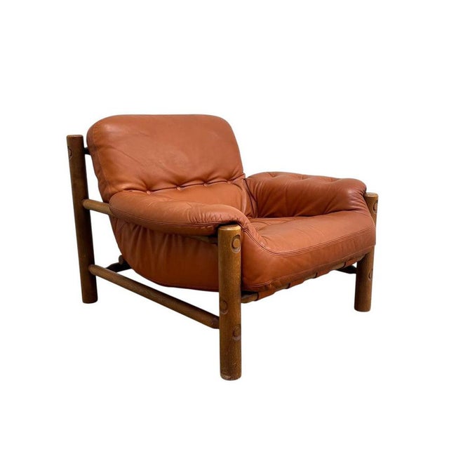 Vintage Brutalist Brazilian Lounge Chair, 1960s For Sale - Image 6 of 6
