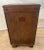 1920s Art Deco Side Table, Nightstand, Chest of Three Drawers, Walnut, Brass Pulls For Sale In Palm Springs - Image 6 of 13