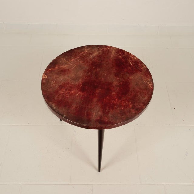 Low Parchment Table by Aldo Tura, 1950s For Sale - Image 11 of 18