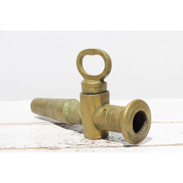 19th Century Antique French Wine Brass Barrel Tap For Sale - Image 13 of 13