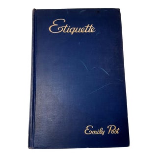 1940s Etiquette Book by Emily Post For Sale