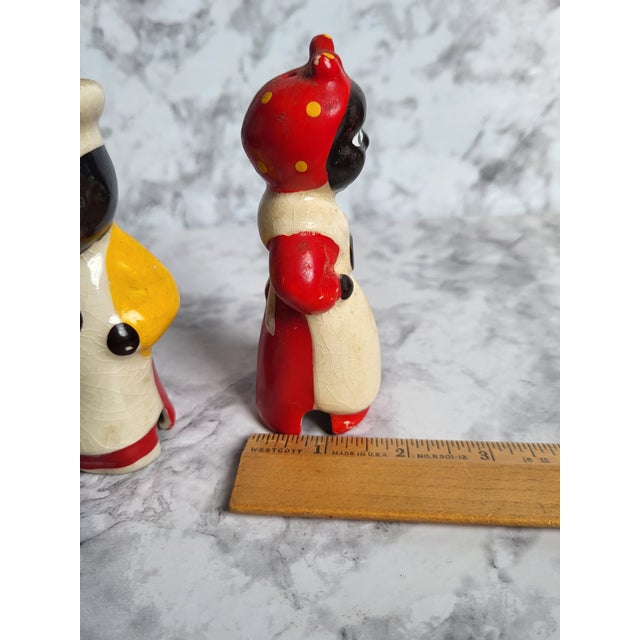 1940s Chef and Cook Salt & Pepper Shakers For Sale - Image 11 of 11