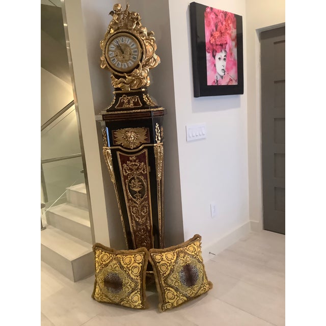 Vintage Atelier Versace Fabric Pillows - a Pair For Sale - Image 10 of 12