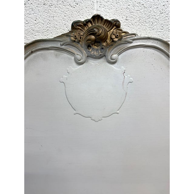 Wood Vintage Twin Size Winnebago Manufacturing Co French Provincial Rococo Style Bed For Sale - Image 7 of 14