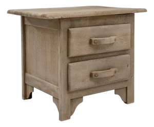 Late 20th Century French Oak Chest Of Drawers