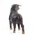Metal Mid-Century Austrian Patinated Bronze Bull Sculpture attributed to Walter Bosse, 1950s For Sale - Image 7 of 11