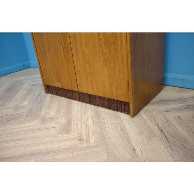 Wood Teak Double Wardrobe, 1960s For Sale - Image 7 of 9