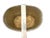 Metal Vintage j.l. Clark Faux Stained Glass Bird & Foliage Metal Wastebasket, 1960s–70s For Sale - Image 7 of 8