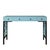 David Francis Tiffany Writing Desk - Pool Blue For Sale - Image 4 of 9
