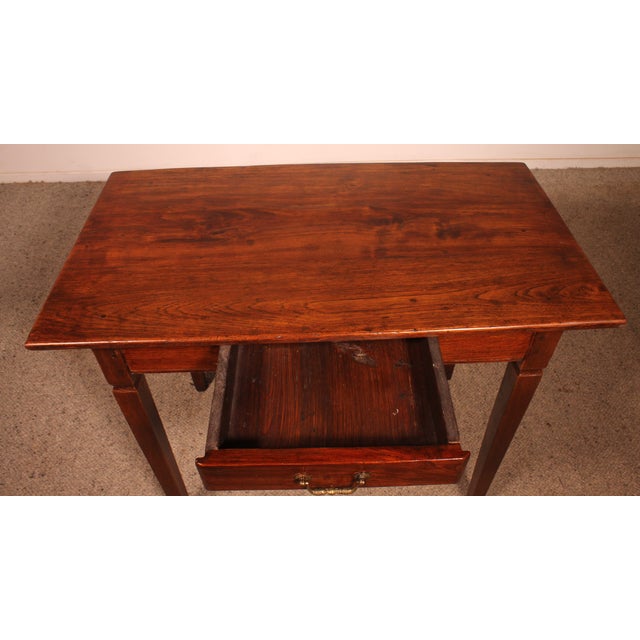 Small Antique Louis XVI Desk For Sale - Image 5 of 12