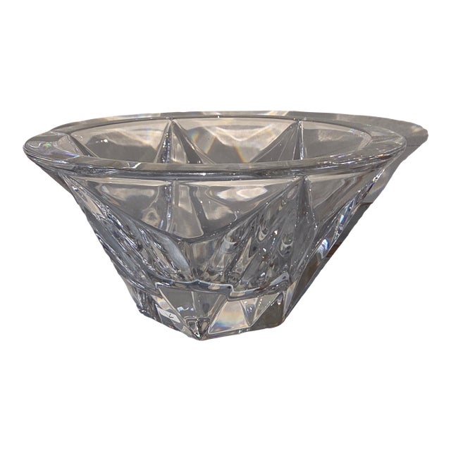 Baccarat Crystal Six Point Star Bowl For Sale