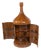 Mid-Century Bar Cabinet in Wood, Italy, 1960s For Sale