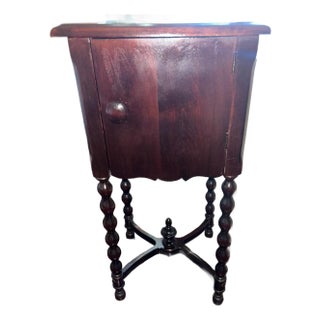 20th Century Antique Humidor/Side Table For Sale