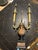 Antique Brass and Marble Candelabra Table Lamp. French Louie XVI Style. For Sale - Image 12 of 12