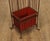 Rustic Vintage Wrought Iron Umbrella Stand with Red Liner For Sale - Image 3 of 18