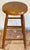 Vintage Handmade Wood Counter Stool For Sale In Kansas City - Image 6 of 10