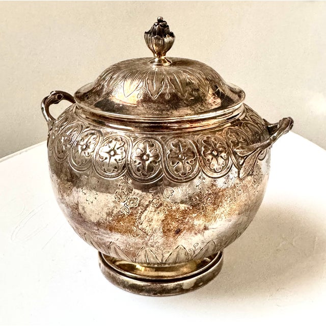 Russian Imperial Baronial Heraldic Silver Service from Odiot Paris, Set of 7 For Sale - Image 11 of 18