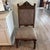 19th Century Antique Oak Dining Set With 6 Chairs Total Includes 2 Armchairs For Sale In Los Angeles - Image 6 of 10