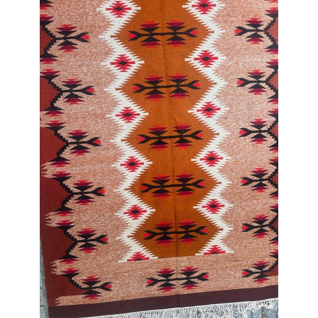 Vintage Polish Kilim Rug, 1970s For Sale - Image 9 of 18