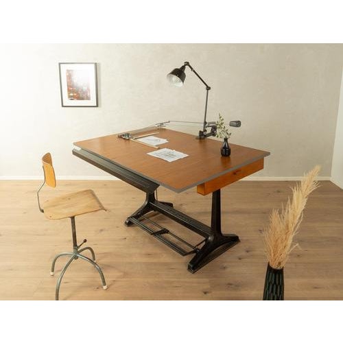 Drafting Table from Kuhlmann & Nestler, 1950s For Sale - Image 5 of 18