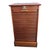 Vintage Roller Shutter Cabinet in Oak, 1930s For Sale - Image 10 of 10