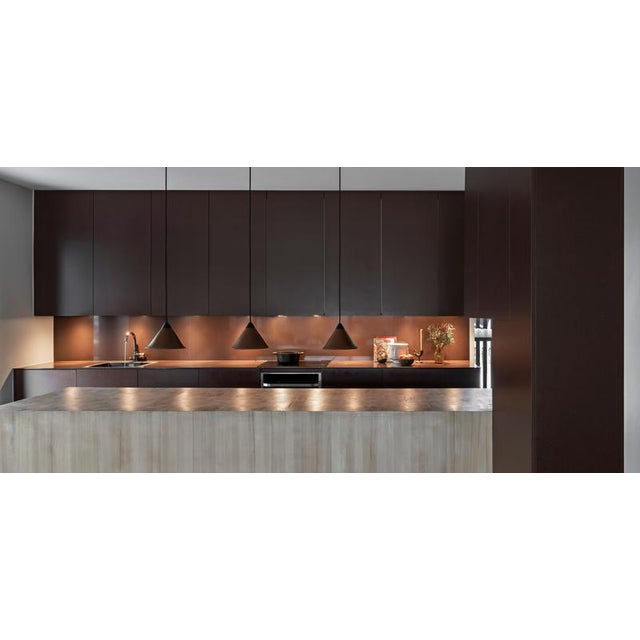 Namibia Leather Cone Lamp by Cuero Design For Sale - Image 16 of 18