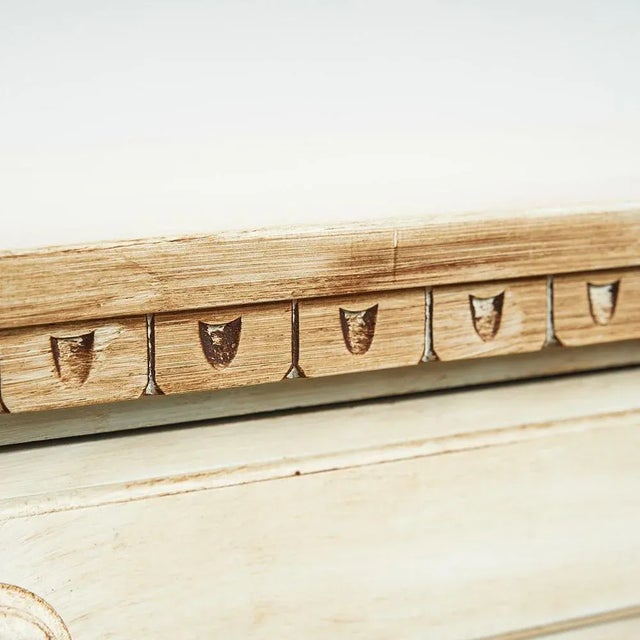 Vintage White Credenza For Sale - Image 6 of 9