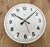 Vintage White Electric Station Wall Clock from Nedklok, 1970s For Sale - Image 10 of 18