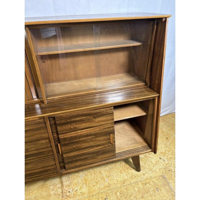 Mid-Century Retro Walnut Drinks Cabinet from F.D. Welters, 1960s For Sale - Image 9 of 15