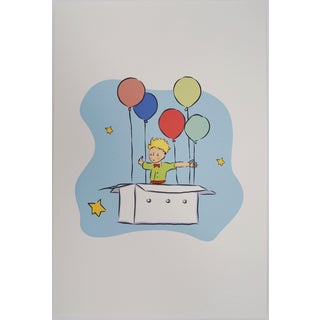 Antoine De Saint-Exupery, L'anniversaire du Petit Prince, Lithograph For Sale