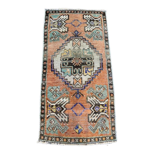 Turkish Yastik Rug 1'5" x 2'10" For Sale