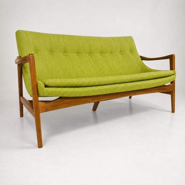 Mid Century Modern Sofa For Sale - Image 4 of 5