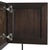 Zurich Console, Ebony Walnut with Iron For Sale - Image 9 of 9
