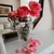 Mid-Century Cut-Pattern Glass Vase with Ornate Metal Mount, 1950s For Sale - Image 9 of 12