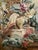 Textile Large Vintage Figural Aubusson Pastoral Tapestry 50” X 72” Appearing to Be Handwoven Wool - A True Focal Point, Statement Piece - See Pics! For Sale - Image 7 of 11