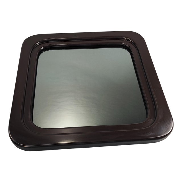 Space Age Smoked Mirror, 1970 For Sale