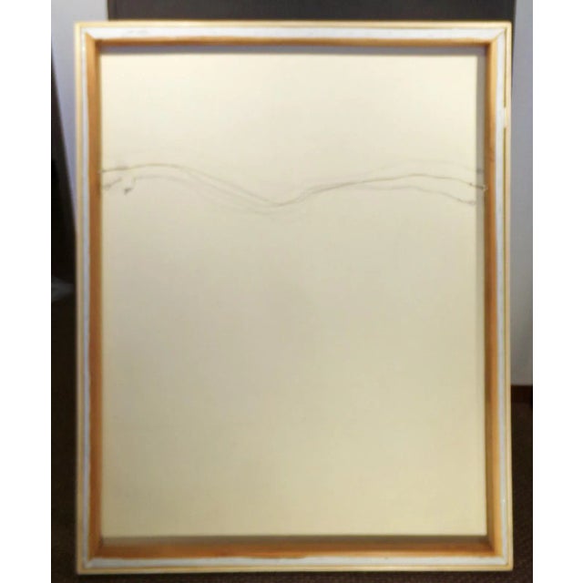 Gray 1980s "Apache Gan Dancer" Figurative Acrylic Painting by Louis De Mayo, Framed For Sale - Image 8 of 13