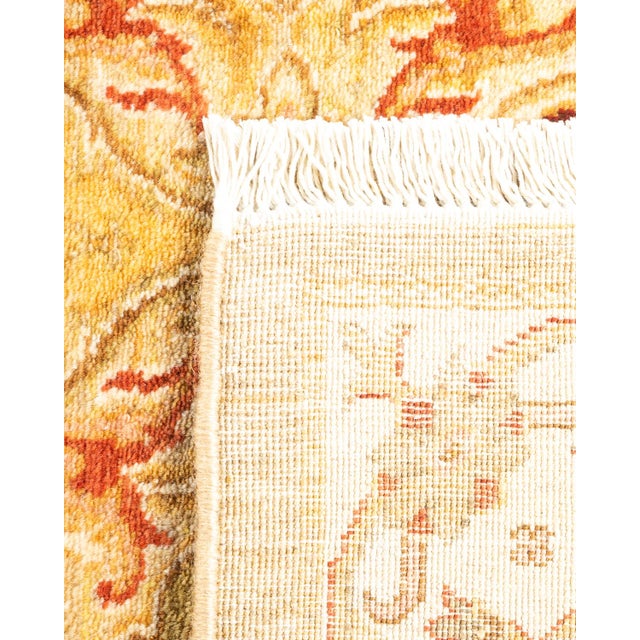 2000 - 2009 Mogul Hand-Knotted Runner Rug - Ivory, 2' 7" x 8' 9" For Sale - Image 5 of 8