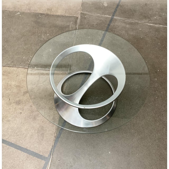 Mid-Century German Space Age Couch Table by Knut Hesterberg for Ronald Schmitt, 1960s For Sale - Image 9 of 18