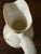 Ceramic Vintage Mid 20th Century Hand Painted White Porcelain Creamer For Sale - Image 7 of 12