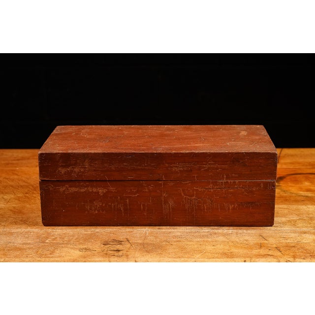 Industrial 1940s Vintage Cross Slide Box For Sale - Image 3 of 6