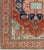 Islamic Antique Serapi Rug in Antique Red, Light Blue and Salmon Colors For Sale - Image 3 of 11