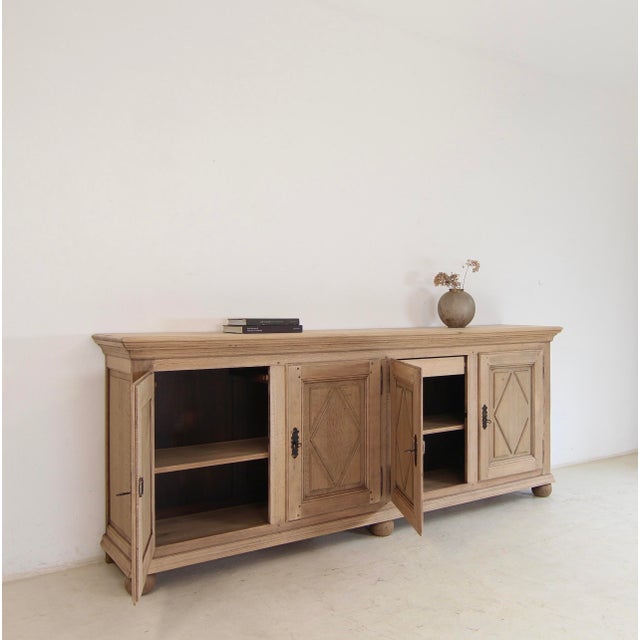 Vintage Oak Sideboard, 1930s For Sale - Image 10 of 18