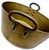 Very Large Mid 1800s Antique Heavy Brass & Hand Wrought Iron Hearth or Stove Top Cooking Pot 18 Inches Long! For Sale - Image 9 of 18