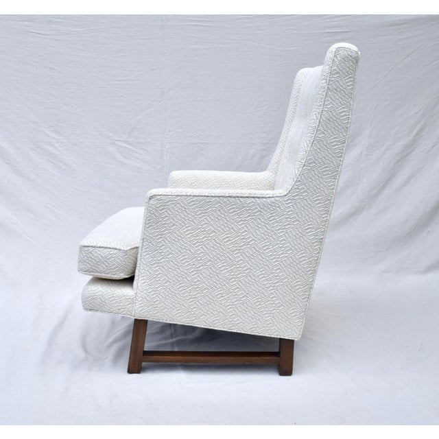 1950s # 1 1950's Edward Wormley Dunbar Lounge Chair For Sale - Image 5 of 11